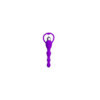 Chapelet anal violet vibrant 